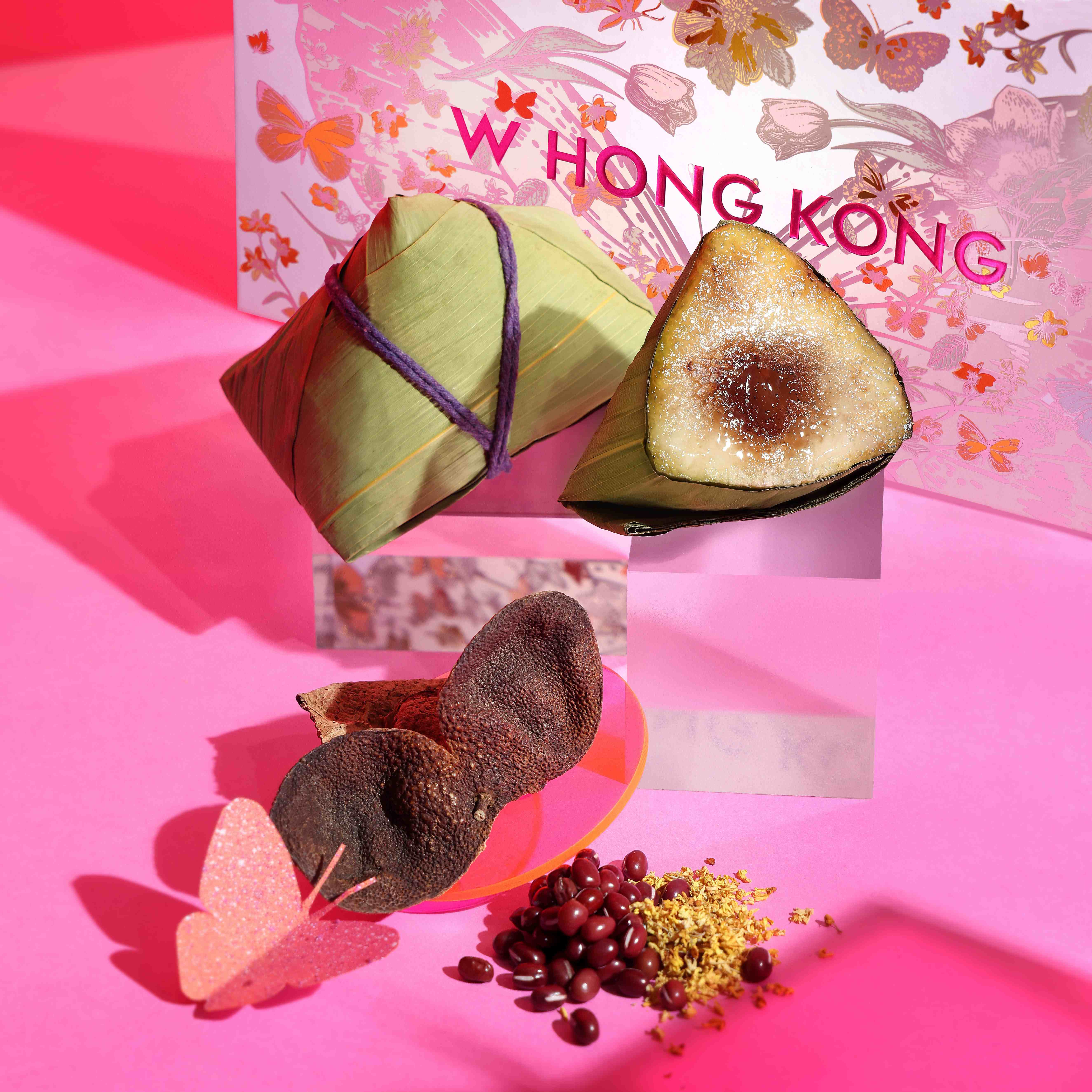 陳皮桂花豆沙鹼水糉套裝