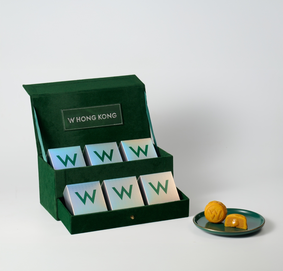 【Early Bird Offer】W Hong Kong Mini Lava Egg Custard Mooncake (6 pieces)