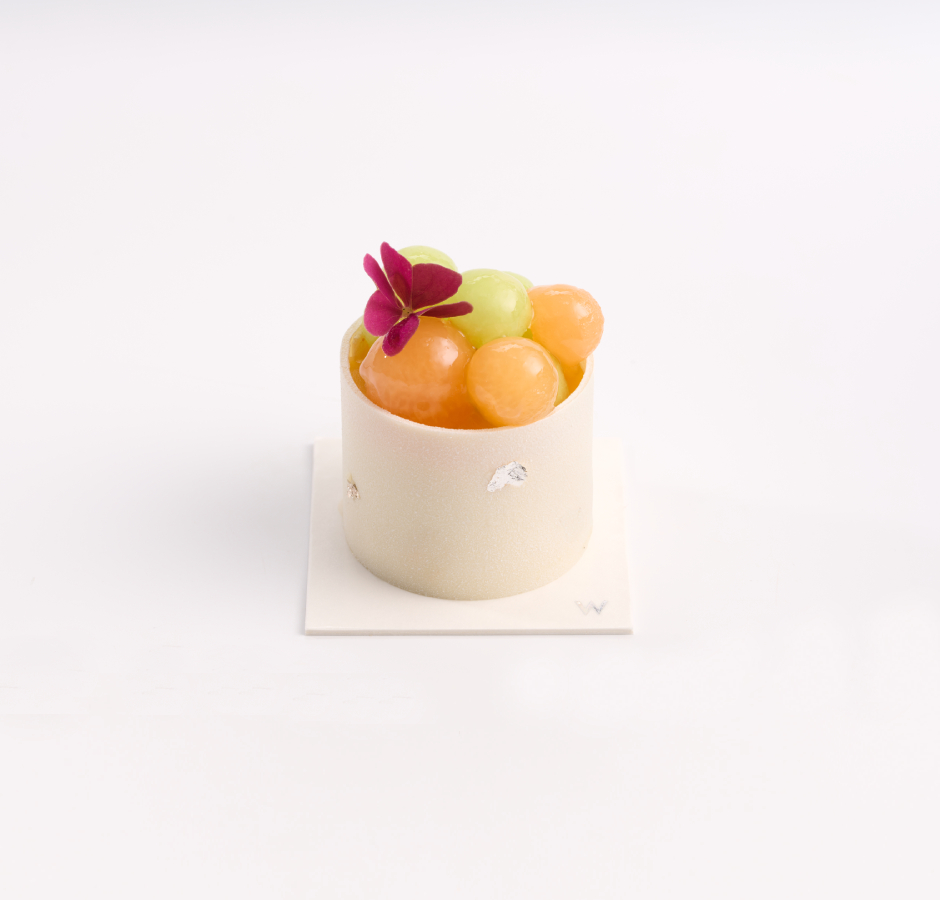 迷你茉莉蜜瓜戚風蛋糕