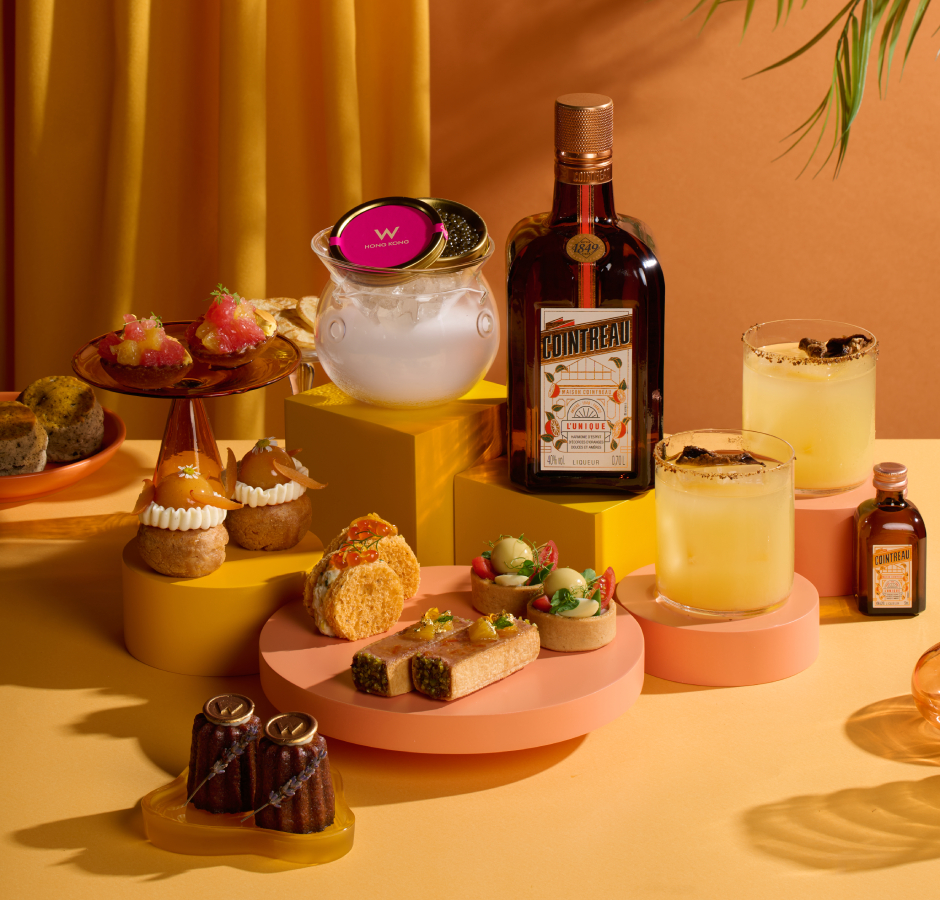 【WOOBAR x COINTREAU】 The “Tipsy Citrus” Afternoon Tea with Special Cocktail for 2 persons 【WOOBAR x COINTREAU】 The “Tipsy Citrus” Afternoon Tea with Special Cocktail for 2 persons