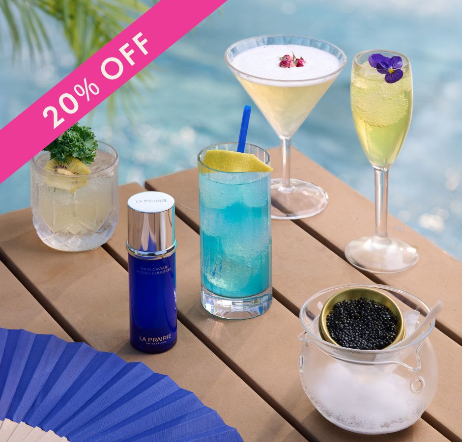 【ANNIVERSARY FLASH SALE】76/F WETDECK X LA PRAIRIE "The Summer Glow" for 1 person
