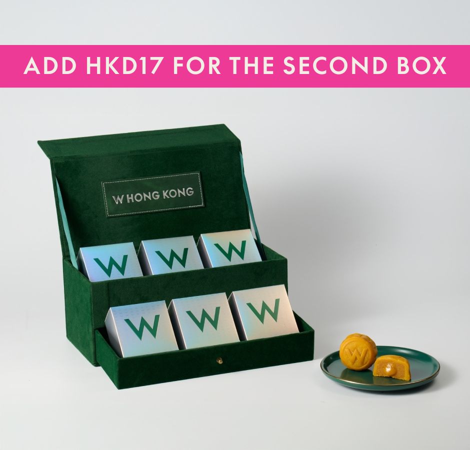 【ANNIVERSARY FLASH SALE】W Hong Kong Mini Lava Egg Custard Mooncake (6 pieces)