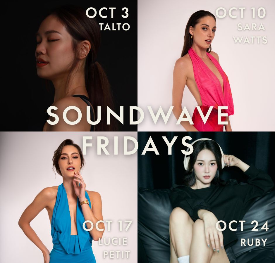 【OCT】WOOBAR SOUNDWAVE FRIDAYS 【OCT】WOOBAR SOUNDWAVE FRIDAYS