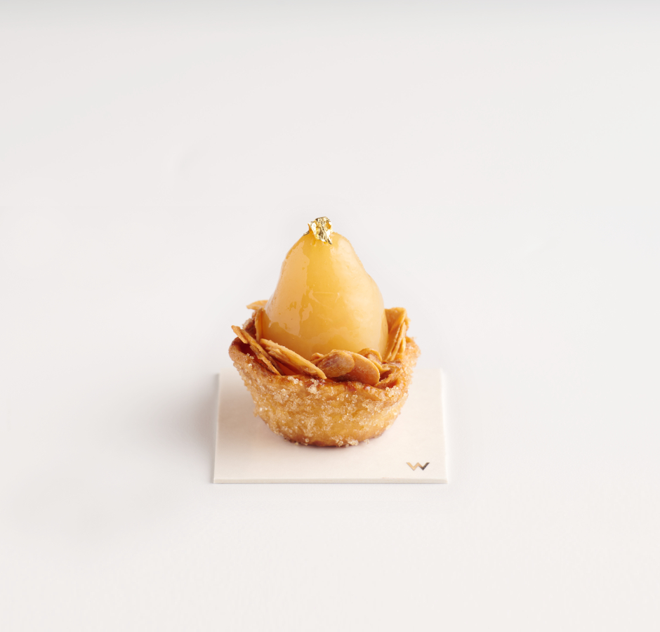 Poached Pear Almond Cream Tart Poached Pear Almond Cream Tart