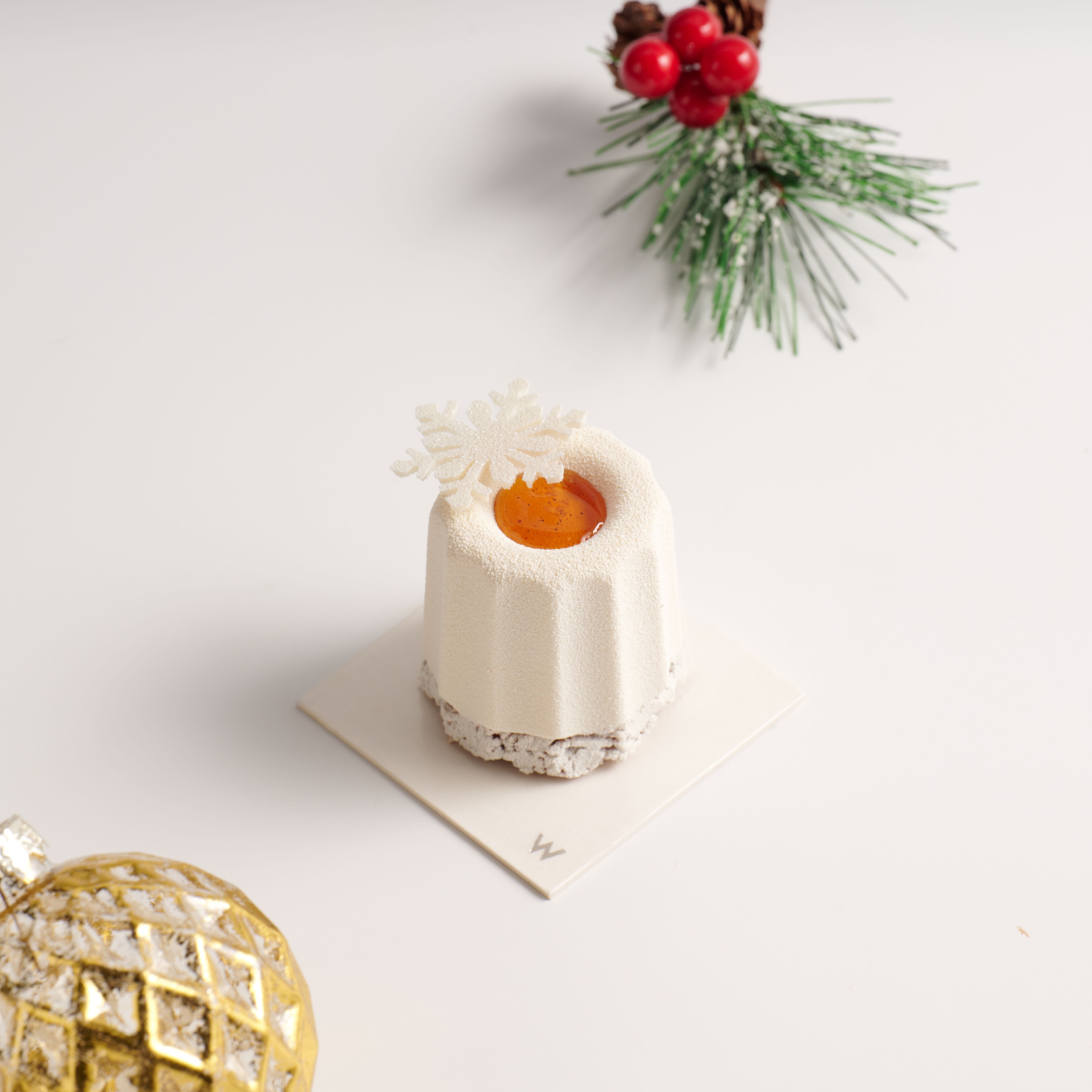 Marron with Rum Raisin Entremets