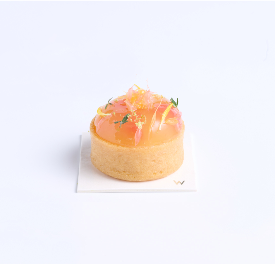 龍眼蜂蜜柑橘柚子果撻