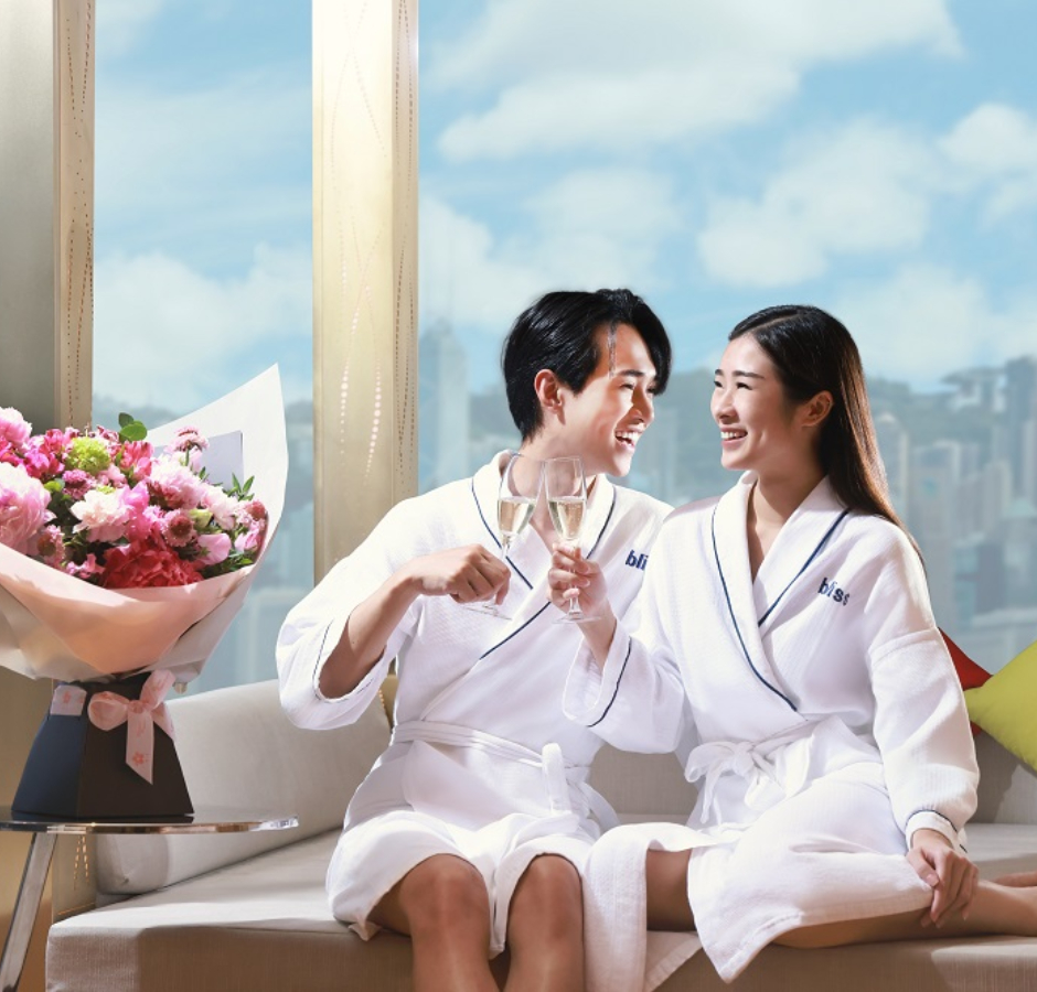 Be My Valentine Rose and Lavender (2 persons)