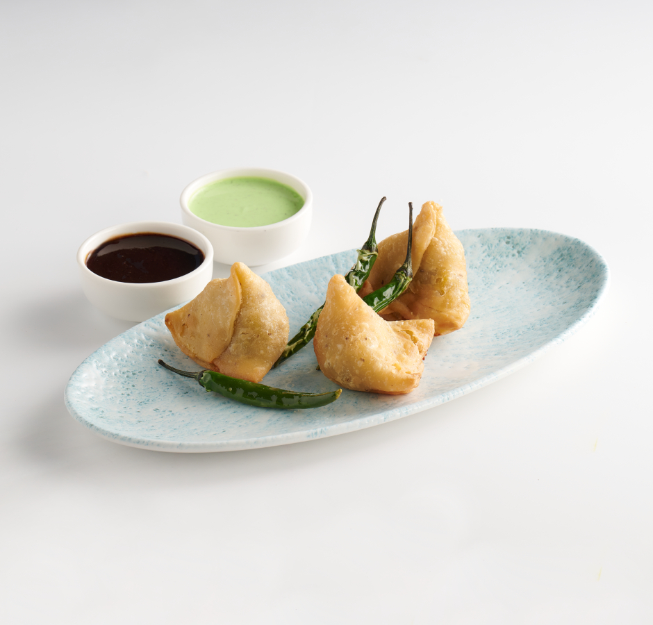 自製蔬菜咖哩角 