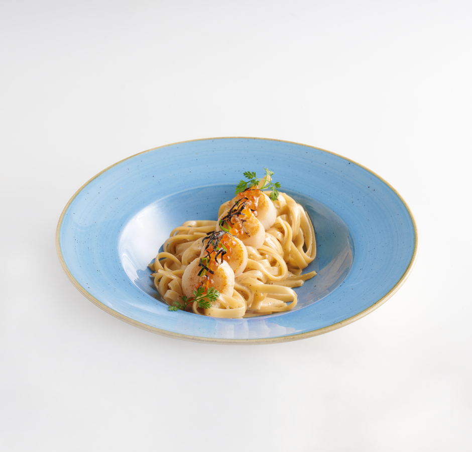 香煎帶子扁意粉