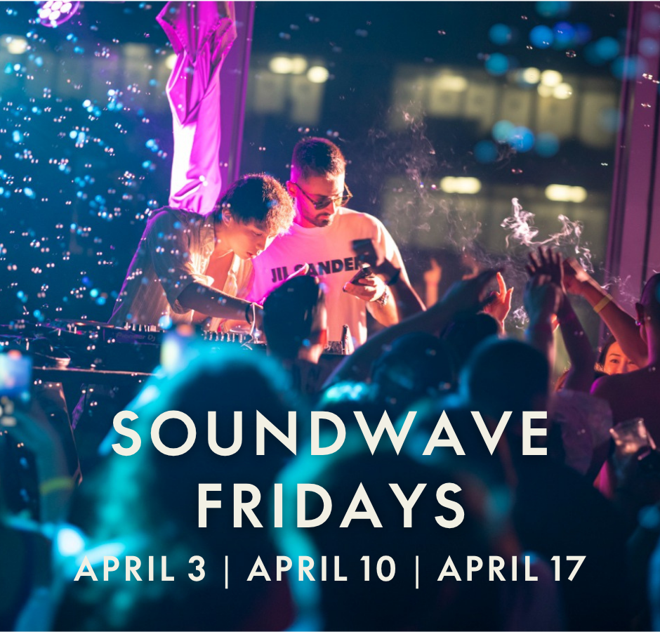 【4月】WOOBAR SOUNDWAVE FRIDAYS 派對 