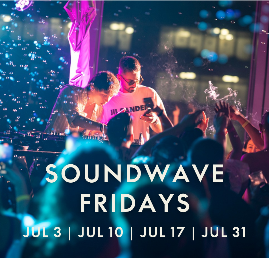 【7月】WOOBAR SOUNDWAVE FRIDAYS 派對 