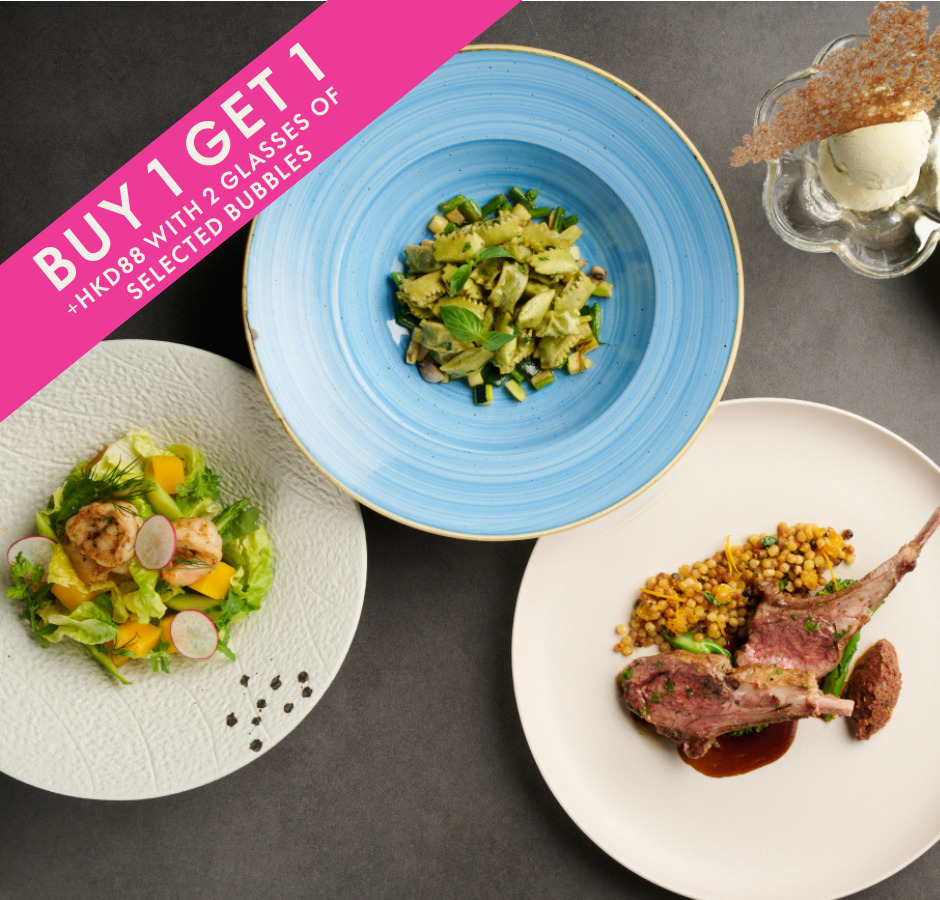 【ANNIVERSARY FLASH SALE | Buy-1-Get-1】WOOBAR Set Lunch Delight for 2 persons upgrade with 2 glasses of selected bubble