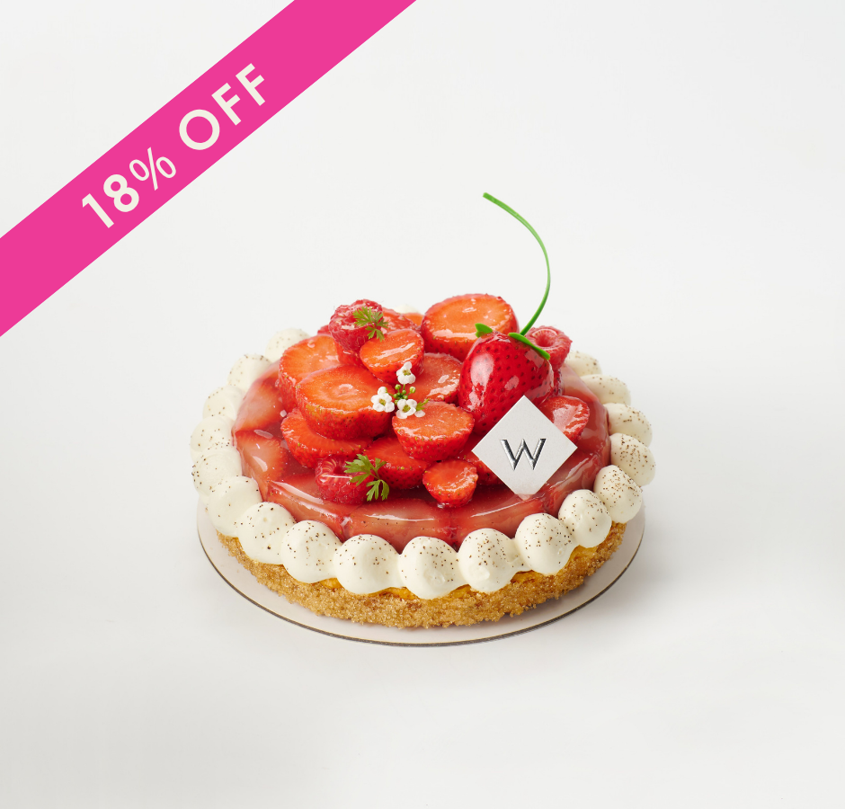 【ANNIVERSARY FLASH SALE】French Strawberry Tart