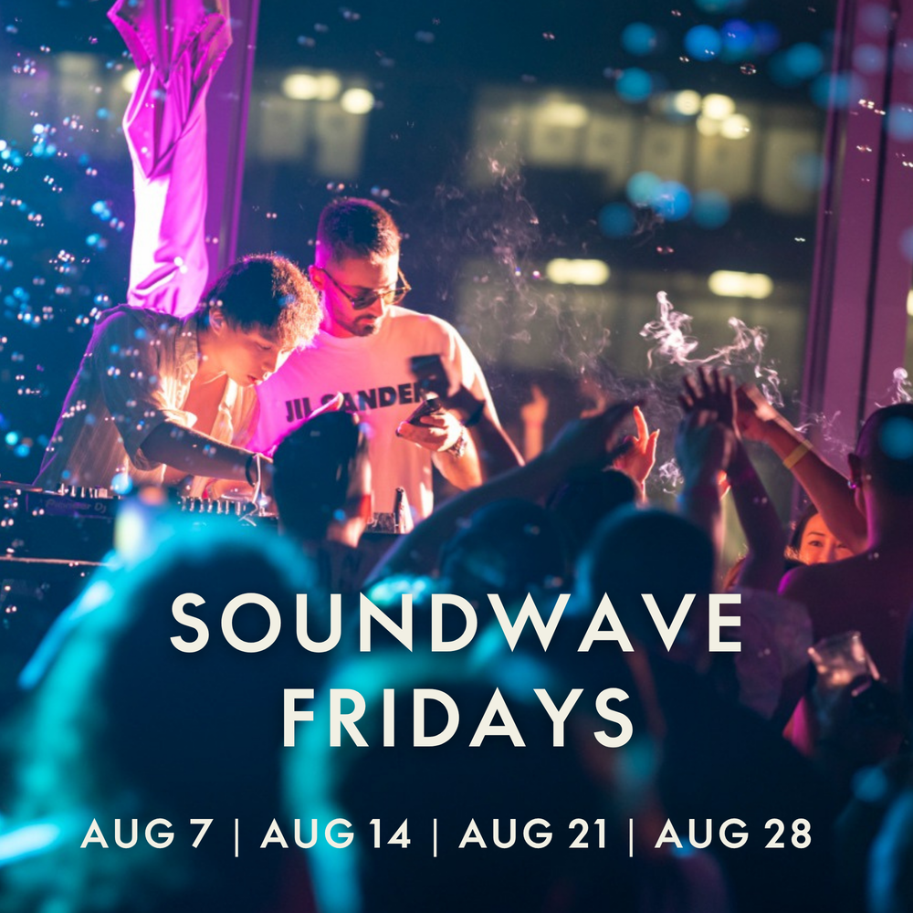 【7月】WOOBAR SOUNDWAVE FRIDAYS 派對 