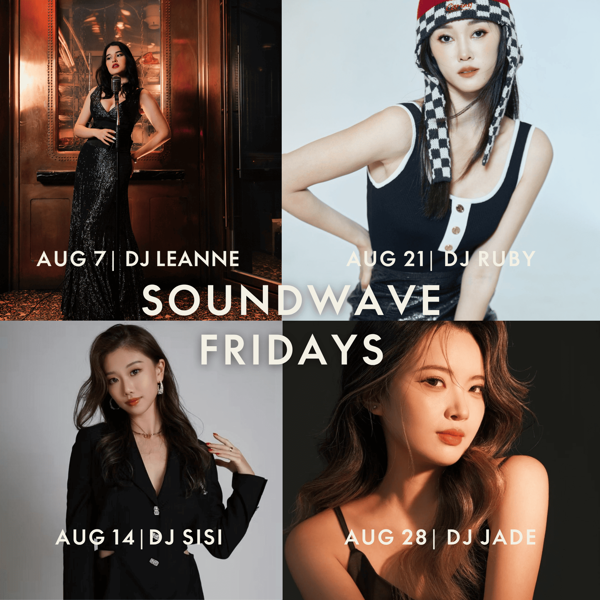 【AUG】WOOBAR SOUNDWAVE FRIDAYS 