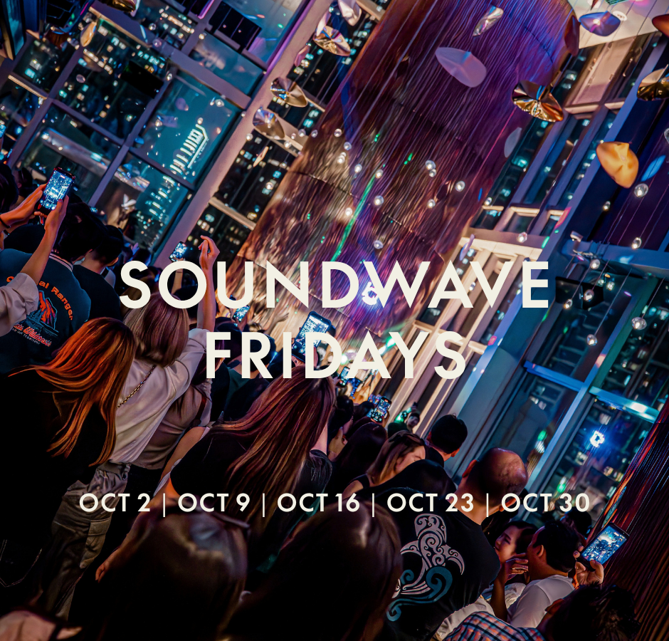 【10月】WOOBAR SOUNDWAVE FRIDAYS 派對 